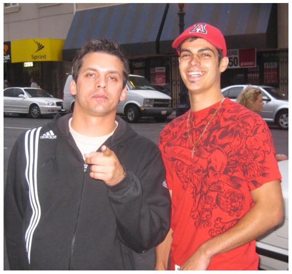 I actually got to meet and talk with Sean from Atmosphere right before the show.
