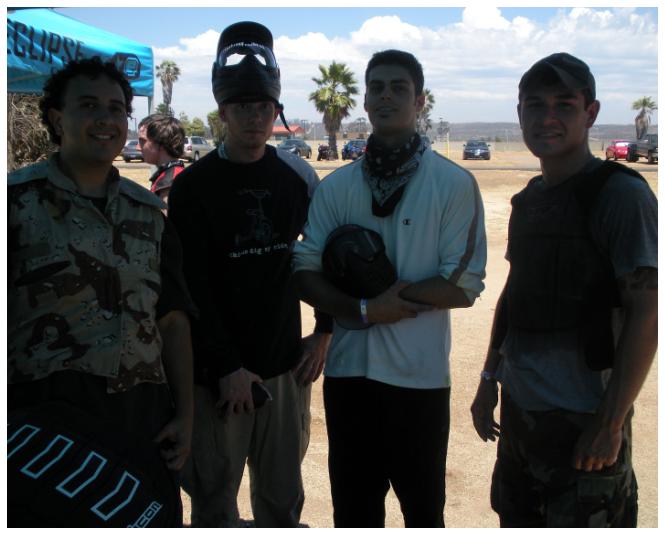 Corey and I with some members of the All Things San Diego meetup group. 